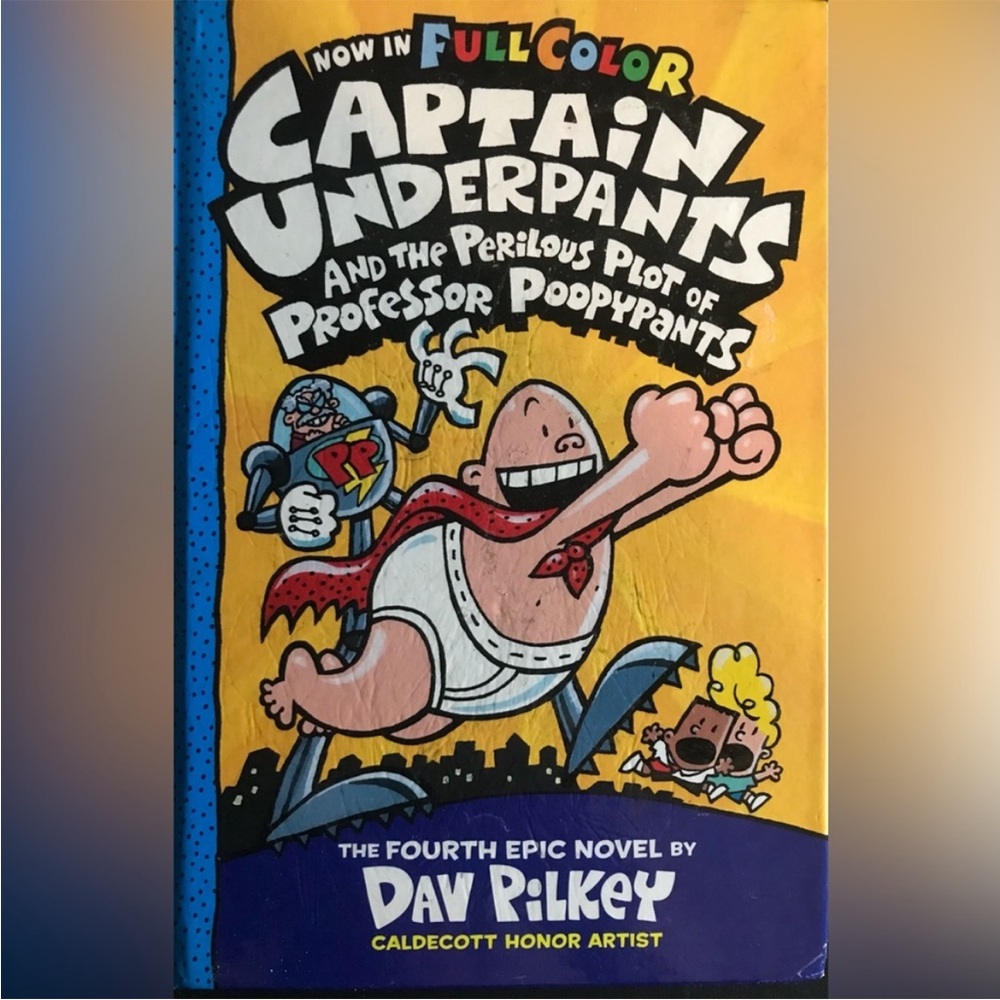 🦞Scholastic Captain Underpants: Maniacal Mad Scientist by- Dav Pilkey